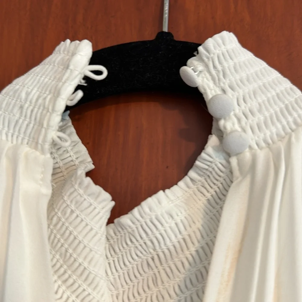 NWT CeCe Pleated Halter Midi Dress sz XS - NWT & Medium Like New - Picture 6 of 11